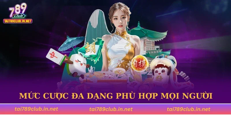 Mức cược đa dạng phù hợp mọi người