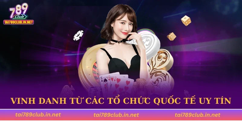 Vinh danh từ các tổ chức quốc tế uy tín