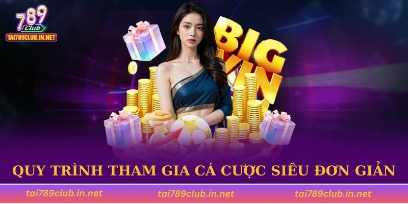 Quy trình tham gia cá cược siêu đơn giản